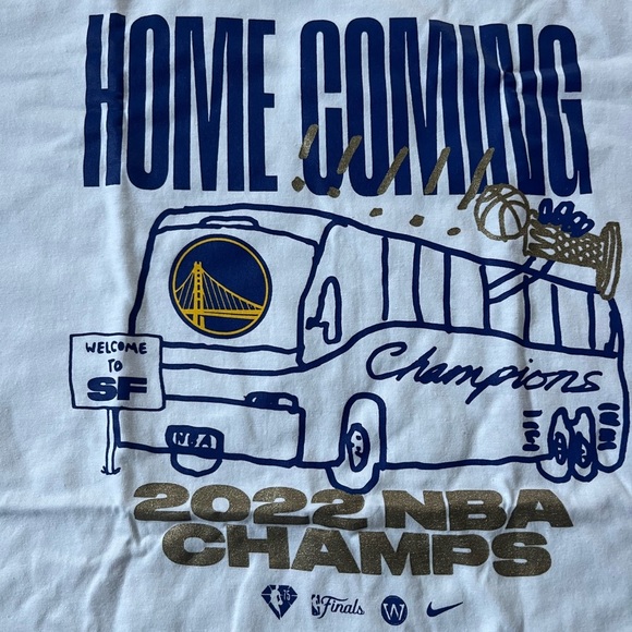 NBA Golden State Warriors Nike 2022 Championship Tee - Picture 2 of 5